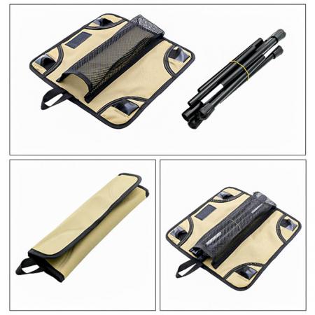 Aluminum Alloy Mini Folding Tripod Camping Maza Stool 