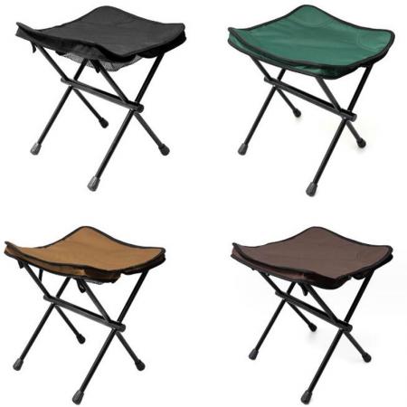 Aluminum Alloy Mini Folding Tripod Camping Maza Stool 