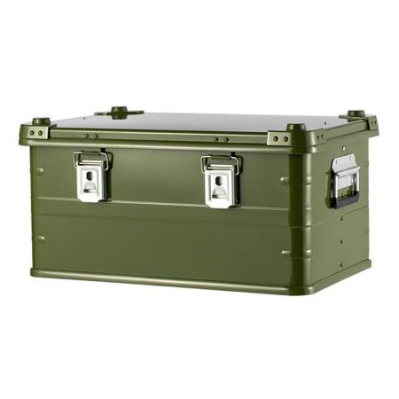 Camping Storage Box Aliminum Alloy Tote Storage Box Container for Camping 