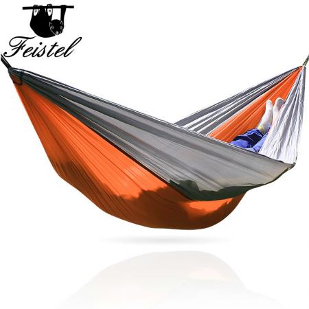 Feistel Softest Nylon Portable Camping Hammock 