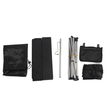 IGT Lightweight Hiking BBQ Beach Camping Foldable Backpacking Table Folding Outdoor Camping Aluminum Table 