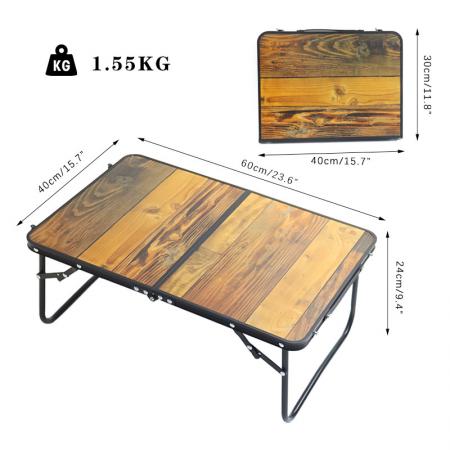 Camp Folding Table Portable Aluminum Tables Mini Travel Lightweight Table 