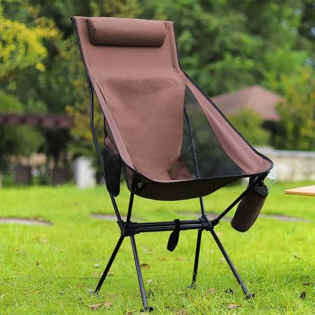 Lightweight Camping Chair Outdoor Portable Folding Chair Aviation Aluminum Alloy Ultralight Folding Camping Chair Beach Chair 