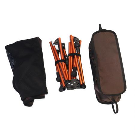 Triangle Bracket Aluminum Outdoor Portable Folding Chair 