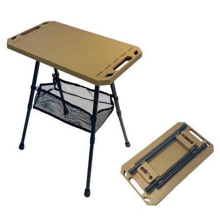 Foldable Outdoor Picnic Compact Travel-friendly Portable Folding Tactical Square Table 
