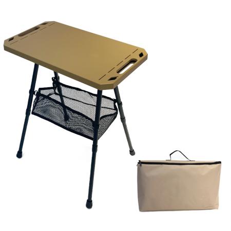 Foldable Outdoor Picnic Compact Travel-friendly Portable Folding Tactical Square Table 