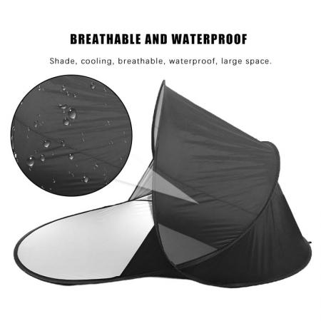 Pop Up Beach Tent Sunshade Uv Mat Large Uv Protecttion Tent Customized 