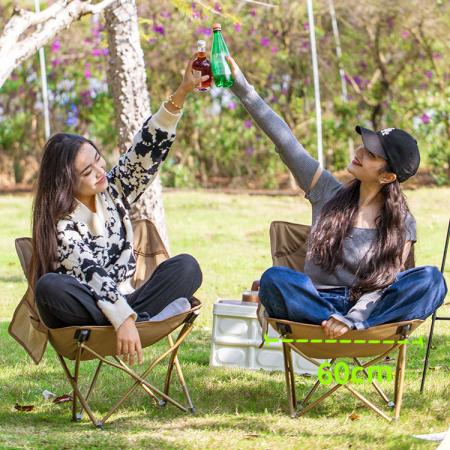 High Back Ultralight Camping Chair with Carry Bag