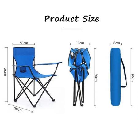 Custom Outdoor Folding Beach Chair with carry bag