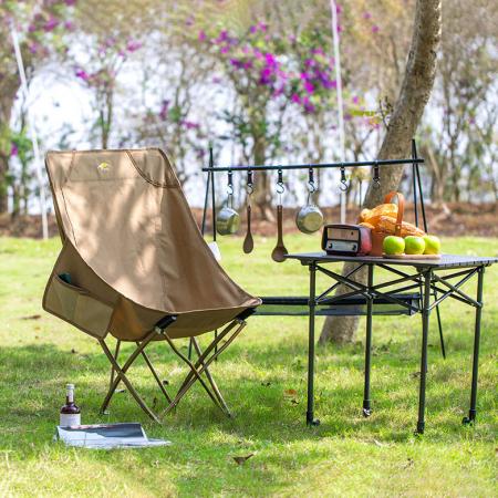 High Back Ultralight Camping Chair with Carry Bag