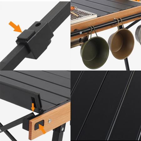 Lifting Small Fold Up Camping Table With Stove 