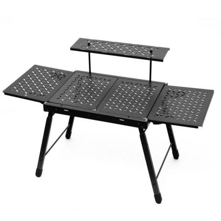 Foldable Customized Outdoor Igt Free Combination Lightweight Adjustable Portable Aluminum Camping Table 