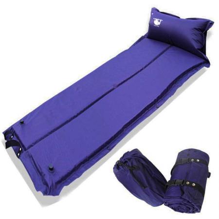 Self Inflating Waterproof Lightweight Sleeping Pad With Pillow For Camping Hiking