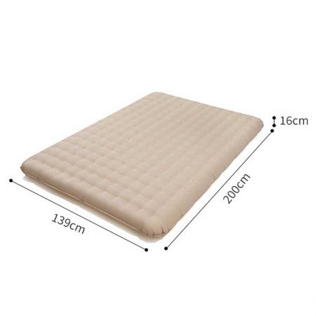 Inflatable Camping Mattress With Portable Air Pump Suitable For Camping Home Use