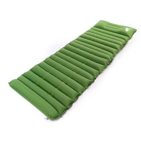 Sturdy Thickened Camping Outdoor Mattress Sleeping Pad with Pillow 