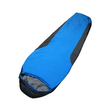 Outdoor Camping Filling 350g Hollow Cotton Ultra Light Mummy Sleeping Bag Suitable for Backpack, Hiking, and Camping 