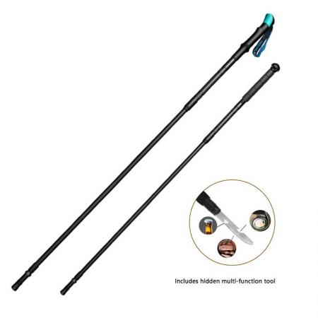 Multifunctional Ultra-light Retractable Trekking Cane Outdoor Climbing Equipment