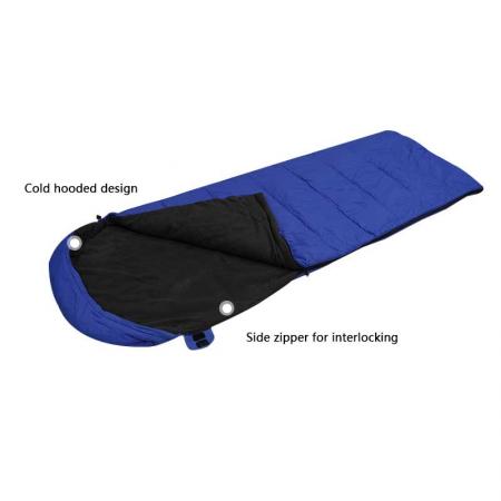 New Hot Selling Outdoor Single and Double Envelope Cotton Camping Sleeping Bag