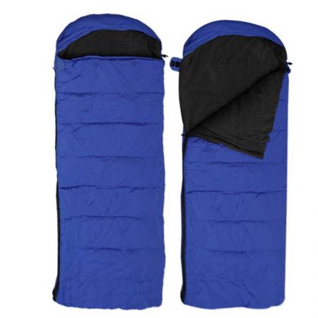 New Hot Selling Outdoor Single and Double Envelope Cotton Camping Sleeping Bag 