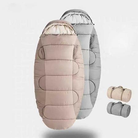 Custom Outdoor Camping Cold Weather Adult Cotton Sleeping Bag 