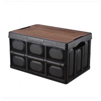 Car Trunk Storage Box Wooden Storage Box