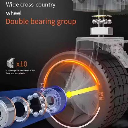 8 Inch Universal Wheels Collapsible Outdoor Garden Utility Cart with Roof