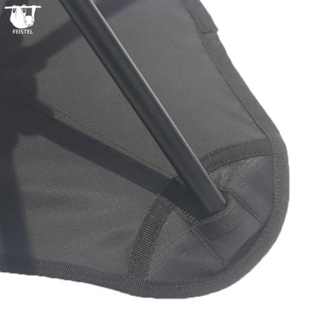 360 Degree Swivel Mini Aluminium Portable Three Legs Camping Stool 