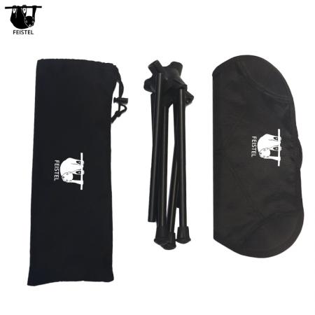 360 Degree Swivel Mini Aluminium Portable Three Legs Camping Stool 