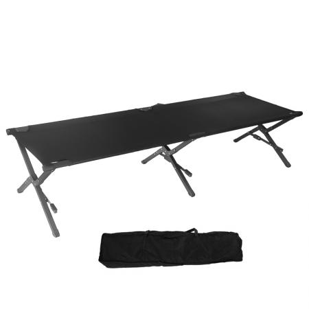 Aluminum Portable Ultralight Design Outdoor Folding Camping Bed 