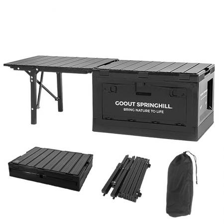 Traveling Adventure Car Trunk Box Aluminum Outdoor Storage Box 