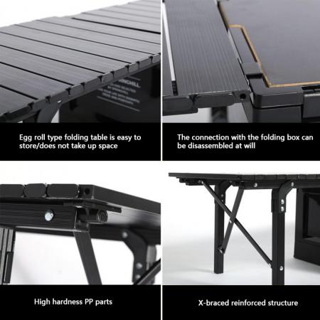 Traveling Adventure Car Trunk Box Aluminum Outdoor Storage Box 