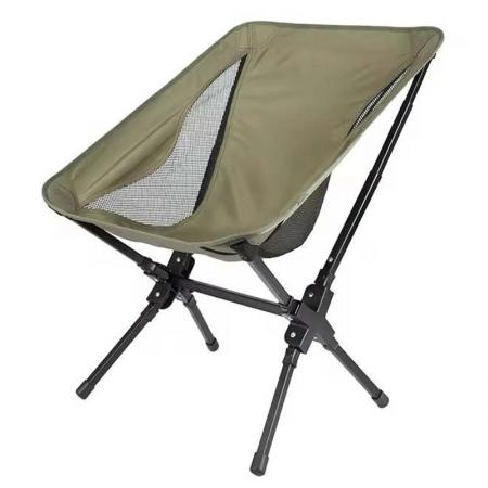 Custom Design Aluminum Frame Portable Folding Beach Moon Chair 