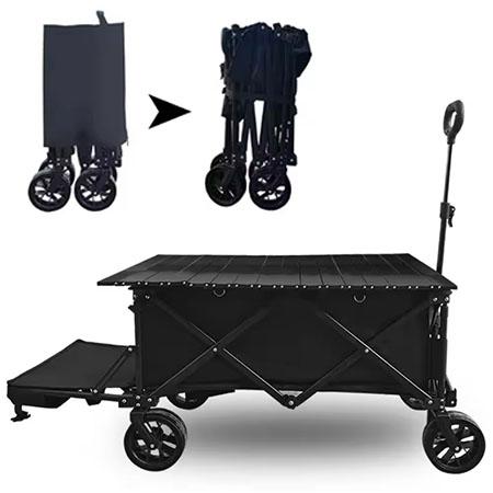 Garden Tool Collapsible Outdoor Garden Wagon with Cover 
