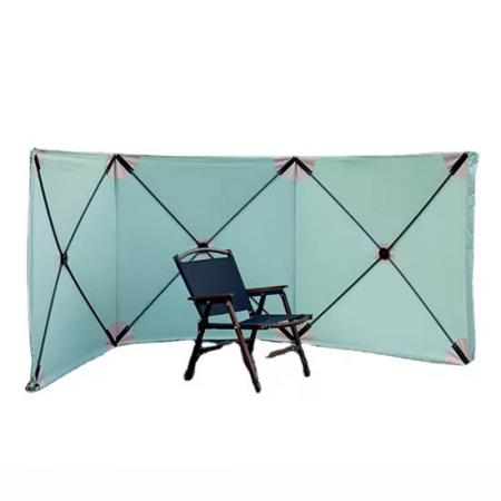Outdoor Camping Foldable Waterproof Wind Screen Canvas Fence