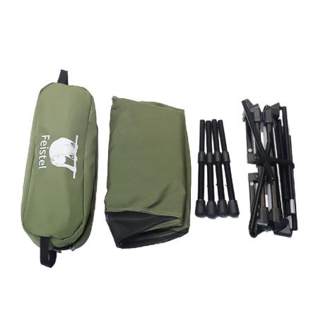 Outdoor Ultralight High Back Folding Camping Chair With Carry Bag 