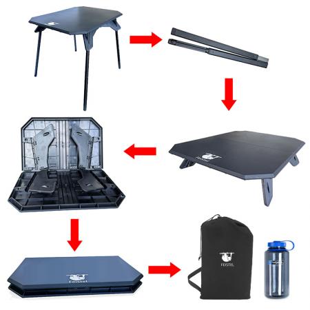 Outdoor Versatile Portable Lightweight Lifetime Camping Table 