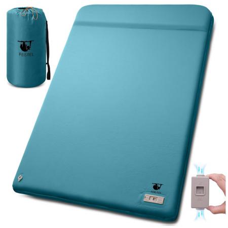 Double Automatic Inflatable Air Mattress Built in Electric Pump Camping