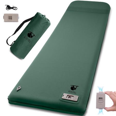 Ultra Thick Memory Self Inflatable Camping Matress Sleeping Pad Electric Pump 