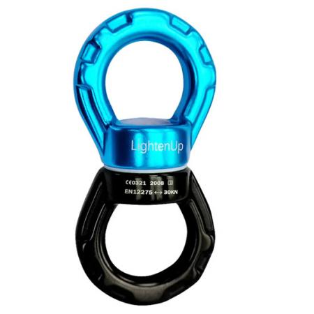 Amazon Hot Aluminum Safety Locking Swivel Carabiner Universal ring 