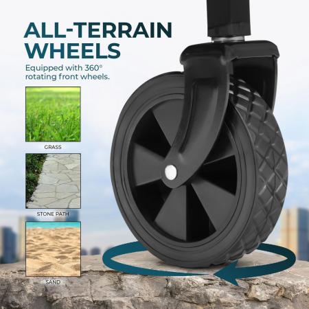 Custom Multifunction Portable Hand Shopping Trolley Collapsible Sofa Bed Utility Wagon Cart 