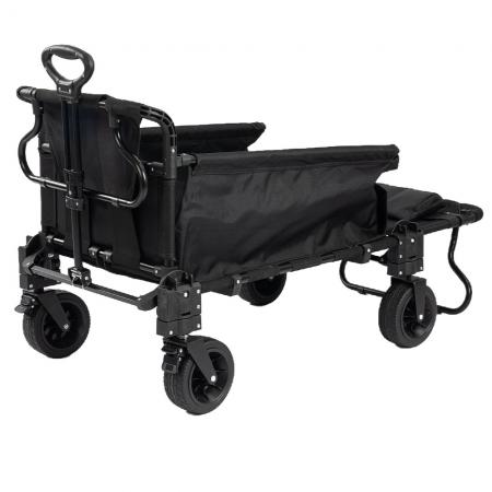 Custom Multifunction Portable Hand Shopping Trolley Collapsible Sofa Bed Utility Wagon Cart 