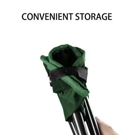Outdoor Multifunctional Metal Portable Mini Lightweight Camping Modern Triangle Oxford Fishing Stool 