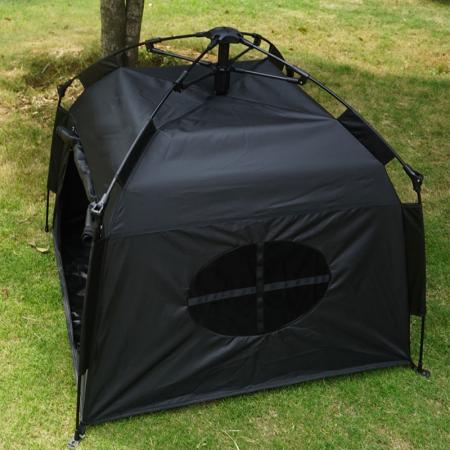 Outdoor Household Automatic Folding Dog Kennel Rainproof Sun Protection Portable Pet Camping Tent