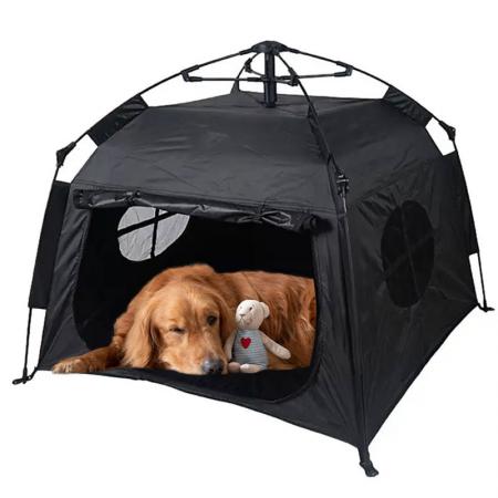 Outdoor Household Automatic Folding Dog Kennel Rainproof Sun Protection Portable Pet Camping Tent