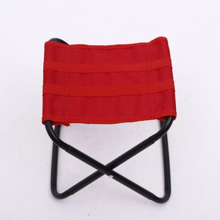 High Strength Waterproof Steel Lightweight Foldable Portable Metal Beach Camping Stool