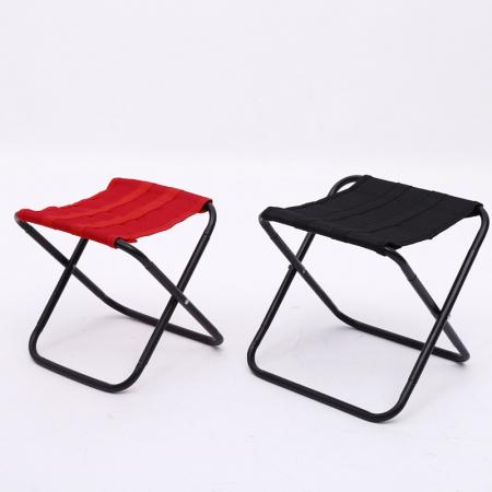 High Strength Waterproof Steel Lightweight Foldable Portable Metal Beach Camping Stool