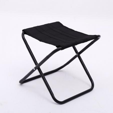 High Strength Waterproof Steel Lightweight Foldable Portable Metal Beach Camping Stool