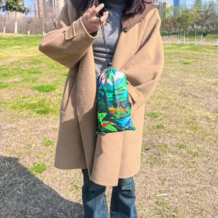 Large Hiking Camping Beach Custom Print Outdoor Waterproof Picnic Blanket Mat