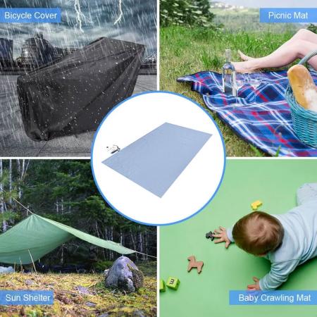 OEM Custom Portable Sand Proof Oxford Waterproof Beach Mat With Carry Bag