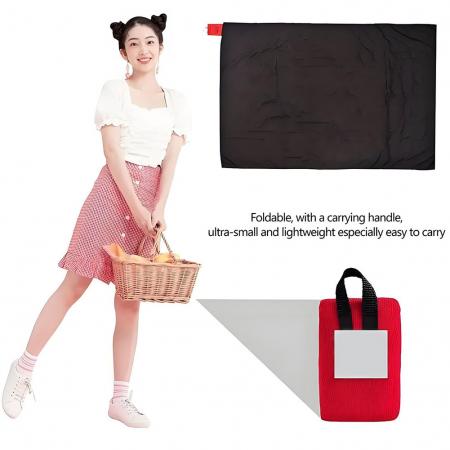 Ripstop Nylon Waterproof Fit in Pocket Small Light Compact Pocket Blanket